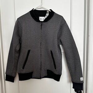 adidas X Reigning Champ Women's Textured Bomber Jacket Size M